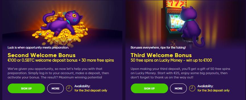 bao casino second and third welcome bonuses