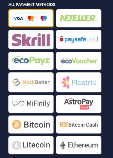 slotman payment methods