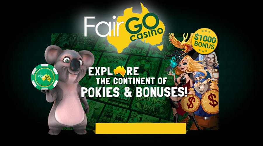 20 Free Spins and more bonuses offered by Fair Go Casino