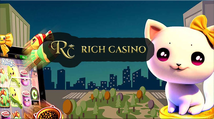 Rich Casino A$1500 welcome bonus includes 25 free spins