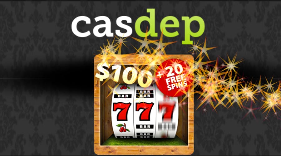 Casdep online casino doubles your first deposit as a bonus