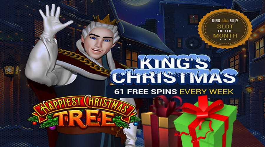 Spend your Christmas like a King with the King Billy casino