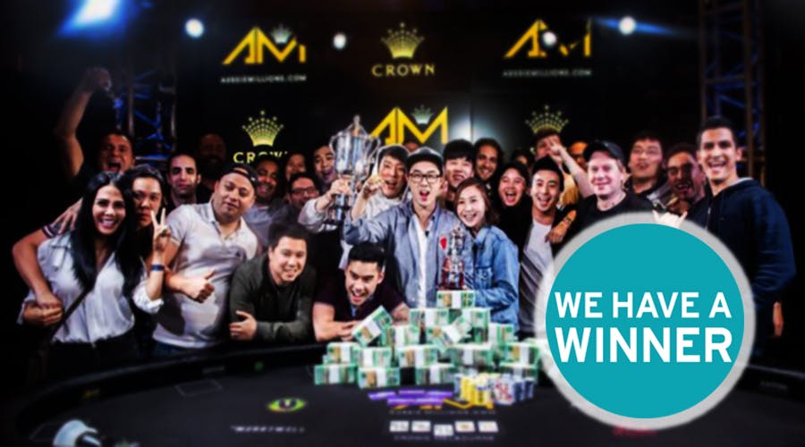 Vincent “Wonky” Wan becomes the winner of Aussie Millions 2020