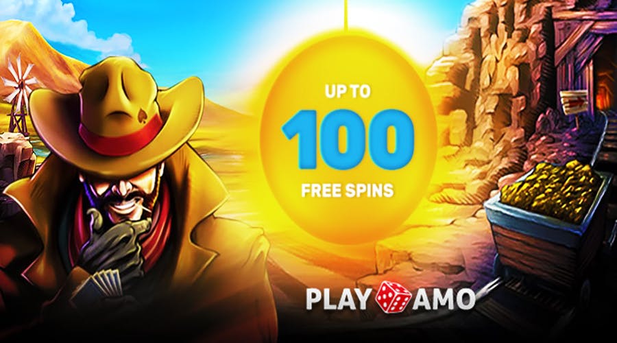 Get 100 free spins every Monday from PlayAmo