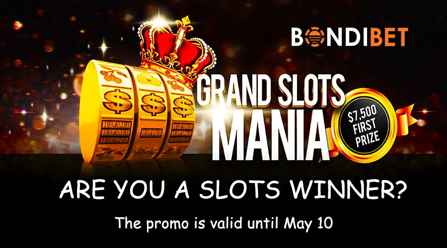 Bondibet casino comes with a great Grand Slots Mania promotion and A$7,500