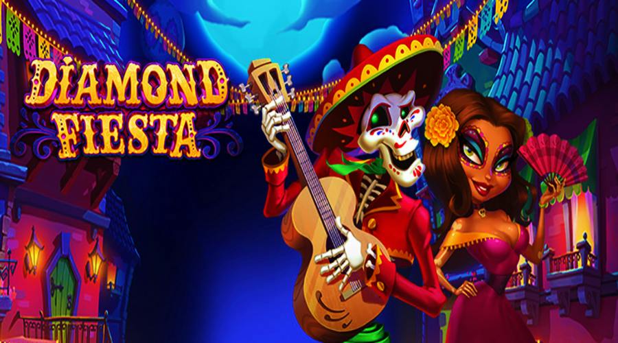 Day of the Dead celebrations with a new Diamond Fiesta slot released by RTG