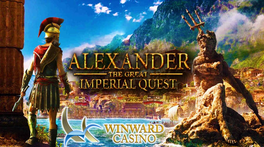 Imperial Quest promotion by Winward Casino offers daily prizes and a $20,000 value Amazon voucher