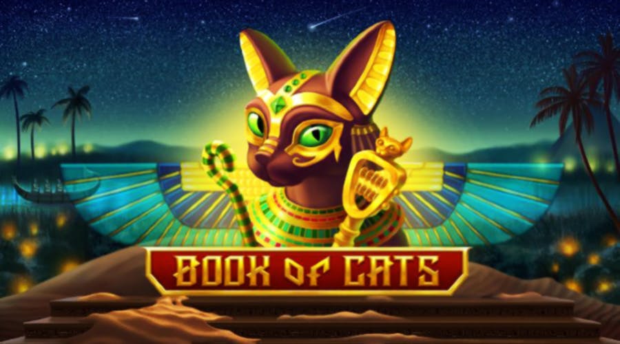 Welcome to Egypt with Book of Cats slot game released by BGaming