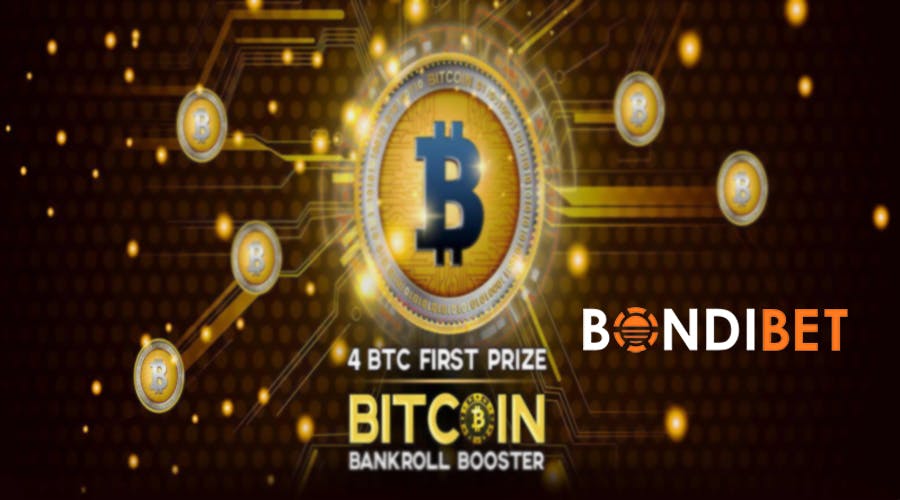 Bitcoin Bankroll Booster is ON with Bondibet casino