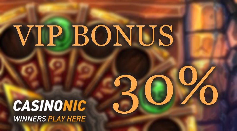 Get the Premium reward with the VIP Casinonic promotion