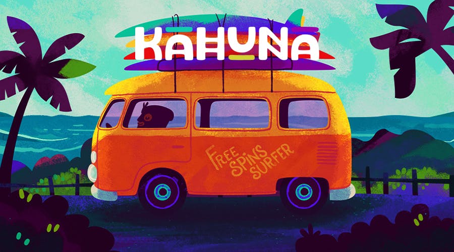 The Kahuna Casino offers the whole tsunami of free spins every Wednesday