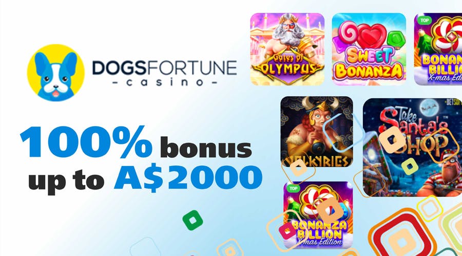 DogsFortune Casino: Take Advantage of A 100% Match Up to A$ 2 000 Or 1 BTC On Your Initial Deposit!